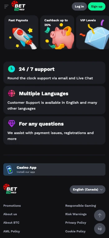bet on red app